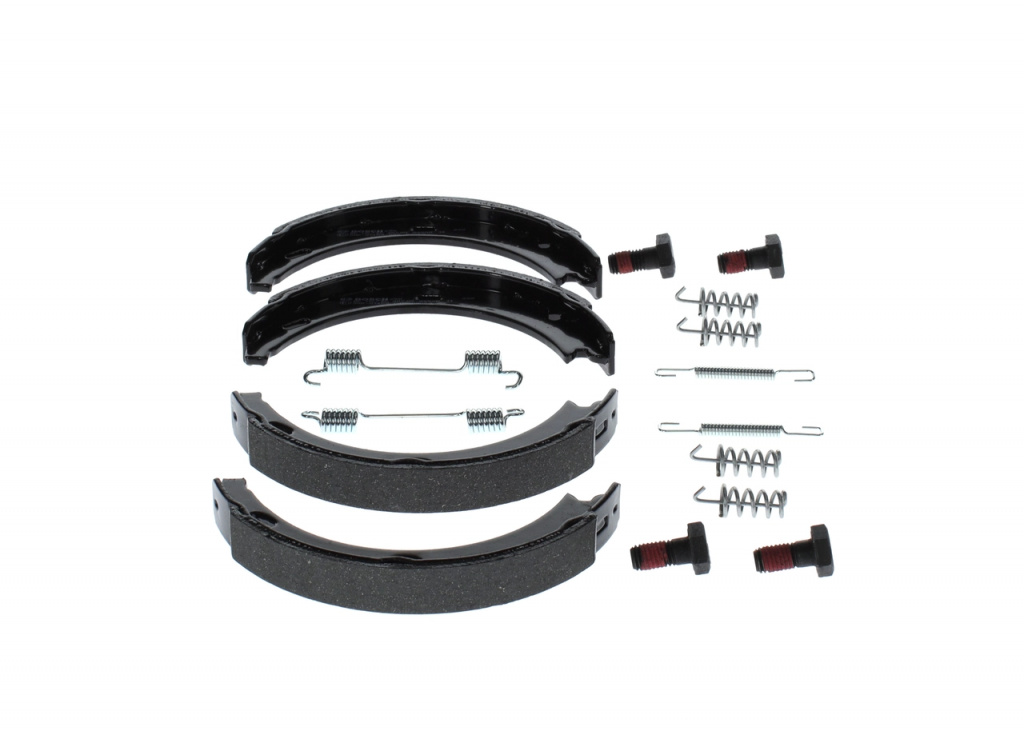 BOSCH Set saboti frana, frana de mana 0986487543 pentru masina MERCEDES-BENZ SLK (R170) 1996 1997 1998 1999 2000 2001 2002 2003 2004