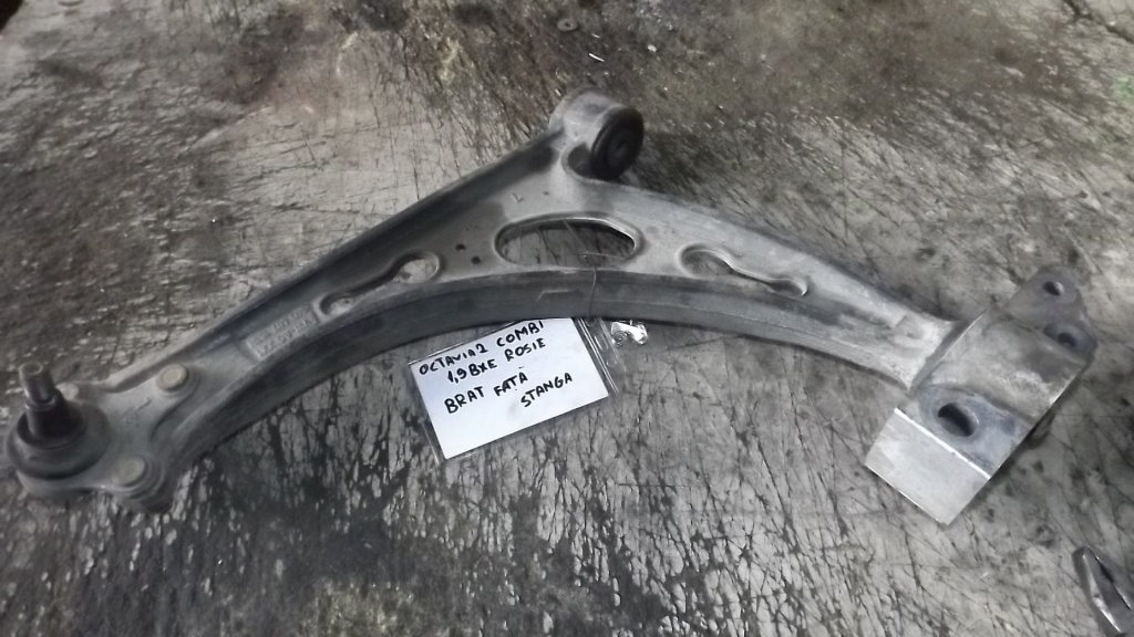 Brat bascula stanga pe original, completa Skoda Octavia 2 combi 1.9 BXE