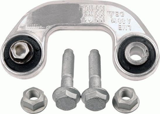 Brat / bieleta suspensie, stabilizator AUDI A4 III (8EC, B7), Sedan, 11.2004 - 06.2008 Lemförder 25857 02