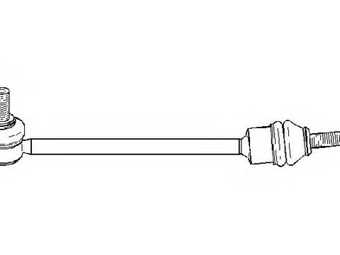 Brat/bieleta suspensie, stabilizator MERCEDES-BENZ S-CLASS limuzina (W221) - TOPRAN 407 724