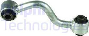Brat-bieleta suspensie. stabilizator Tendon bara stabilizatoare Spate Stanga 148mm NISSAN QASHQAI I QASHQAI II X- NISSAN QASHQAI / QASHQAI +2 I (J10, NJ10, JJ10E), Crossover, 12.2006 - 04.2014 Delphi TC2613