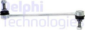 Brat-bieleta suspensie. stabilizator Tendon bara stabilizatoare Fata Dreapta-Stanga 255mm NISSAN CUBE MICRA IV MI NISSAN MICRA V (K14), Hatchback, 12.2016 - Delphi TC2556