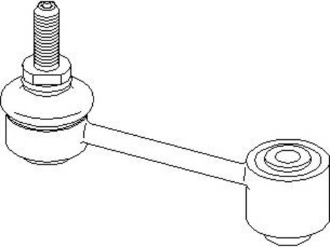 Brat/bieleta suspensie, stabilizator VW TOURAN (1T1, 1T2), AUDI A3 (8P1), VW RABBIT V (1K1) - TOPRAN 110 062