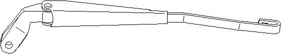 Brat stergator, parbriz VW GOLF Mk III (1H1), VW GOLF Mk III Estate (1H5) - TOPRAN 112 288