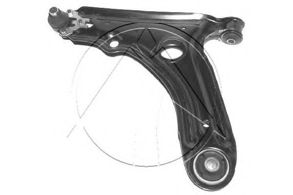 Brat suspensie roata # Axa fata stanga Vw Polo 1995 1996 1997 1998 1999 2000 2001 # 63489 A # SIDEM
