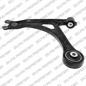 Brat, suspensie roata Bratul axei anterioare a puntii dorite Stanga inferior/transversal fata fara articulatie bila AUDI A3 A4 B7 TT SEAT LEON VW GOLF IV NEW BEETLE 1.6-3.2 10.98-06.08 DELPHI TC1869