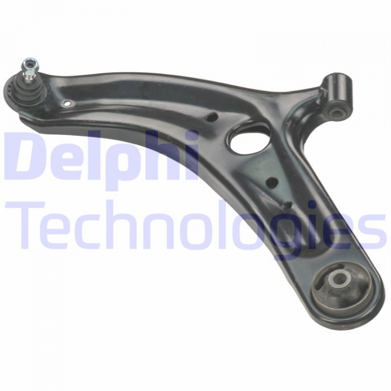 Brat, suspensie roata Bratul axei anterioare a puntii dorite Stanga inferior/longitudinal fata HYUNDAI IX20 KIA VENGA 1.4-1.6LPG 02.10- DELPHI TC3713