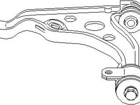 Brat, suspensie roata Citroen RELAY bus (230P), PEUGEOT BOXER bus (230P), PEUGEOT BOXER caroserie (230L) - TOPRAN 720 774