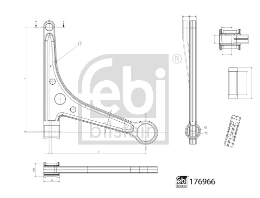 Brat, suspensie roata FEBI BILSTEIN 1769