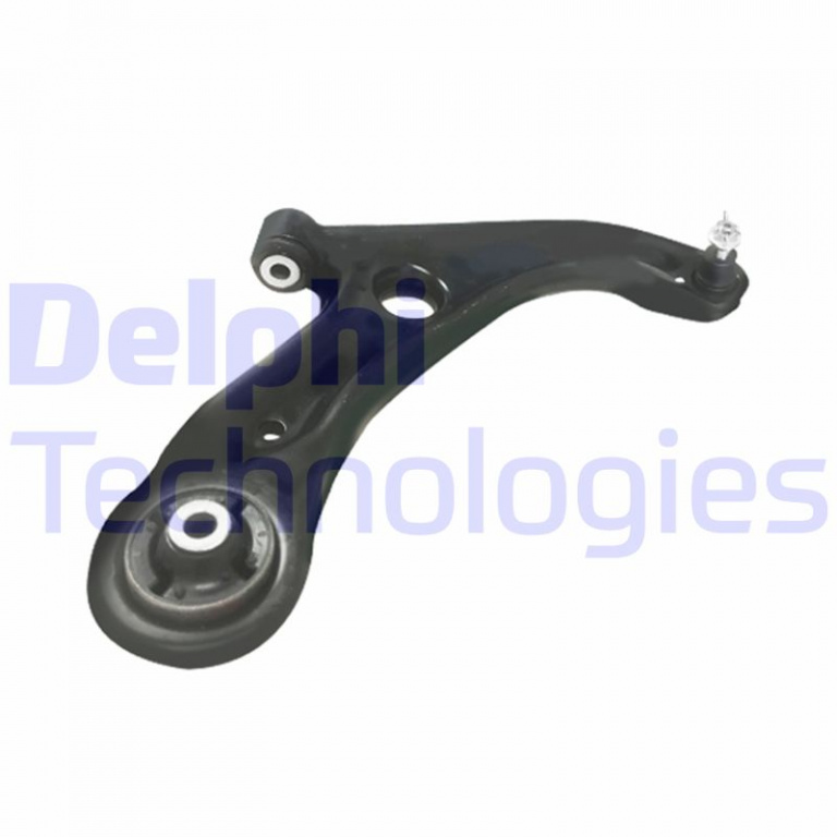 Brat, suspensie roata Front axle track control arm R longitudinal bottom/outside HONDA JAZZ IV 1.3 09.15- DELPHI TC6832