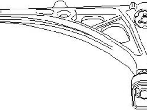 Brat, suspensie roata PEUGEOT 405 Mk II Estate (4E), PEUGEOT 405 Mk II (4B) - TOPRAN 720 758