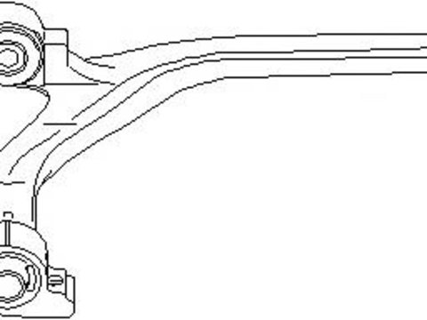 Brat, suspensie roata PEUGEOT 406 limuzina (8B), PEUGEOT 406 Estate (8E/F) - TOPRAN 720 765