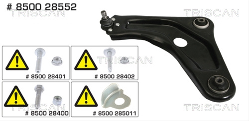 Brat, Suspensie Roata Triscan Citroën 8500 28552