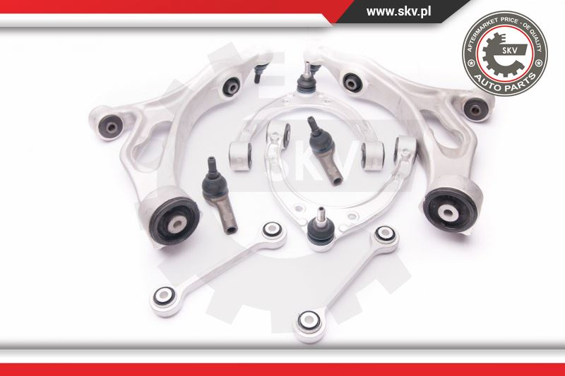 Brat suspensie roata - trusa; AUDI Q7; 7L0407021; 8 articole