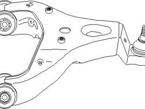 Brat, suspensie roata VW CRAFTER 30-35 bus (2E_), VW CRAFTER 30-50 caroserie (2E_), VW CRAFTER 30-50 platou / sasiu (2F_) - TOPRAN 113 505