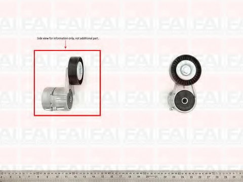 Brat tensionare curea trapezoidala T1008 FAI AUTOPARTS pentru Opel Astra Opel Zafira Opel Corsa Opel Vita Opel Combo Opel Vectra Opel Signum Opel Tigra