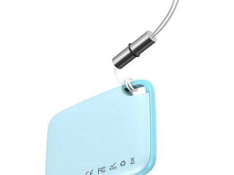Breloc Cheie Inteligent Baseus T2 Mini Cu Key Finder Fără Fir Albastru ZLFDQT2-03