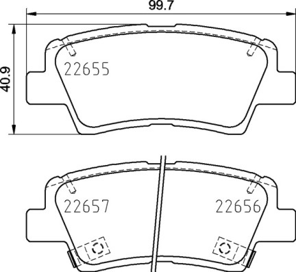 BREMBO set placute frana,frana disc P30103 se potriveste la KIA STONIC (YB) 2017 2018 2019 2020 2021 2022 2023 2024 2025