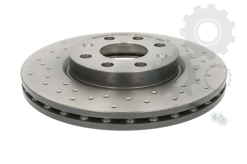 Brembo xtra disc frana fata cu r257mm pt fiat punto,corsa d,corsa e dupa 2005-