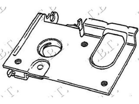 Broasca Capota (O) pentru Ford Transit 95-00