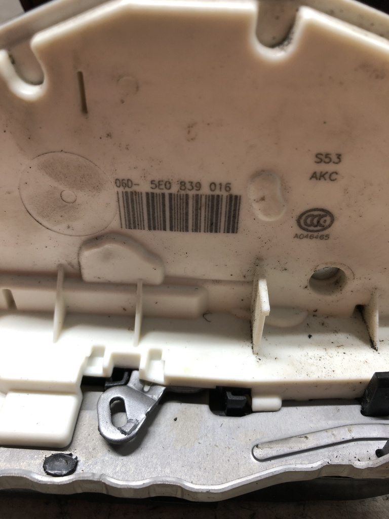 Broasca dreapta spate Skoda Octavia 3 Br