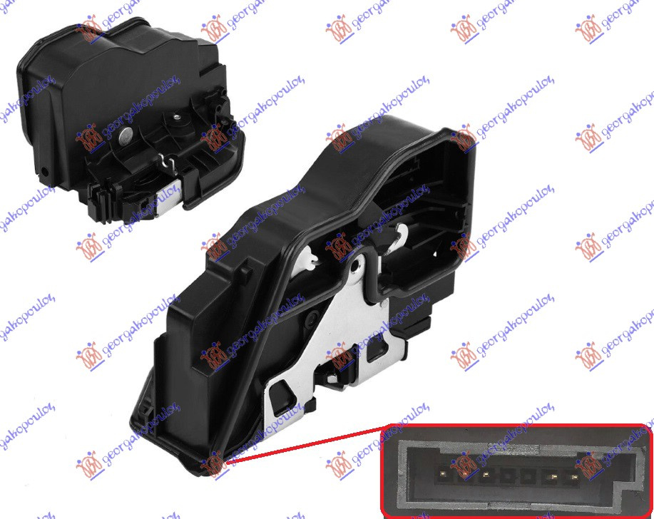 BROASCA ELE. USA FATA (5PINI) - BMW SERIES 3 (E92/93) COUPE/CABRIO 07-11, BMW, BMW SERIES 3 (E92/93) COUPE/CABRIO 07-11, 060507211