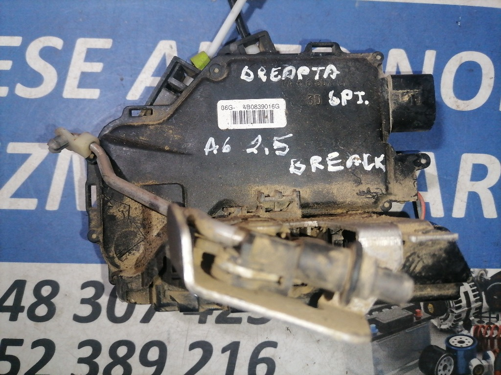 Broasca usa dreapta spate Audi A6 C5 4B0839016 G 1998-2003