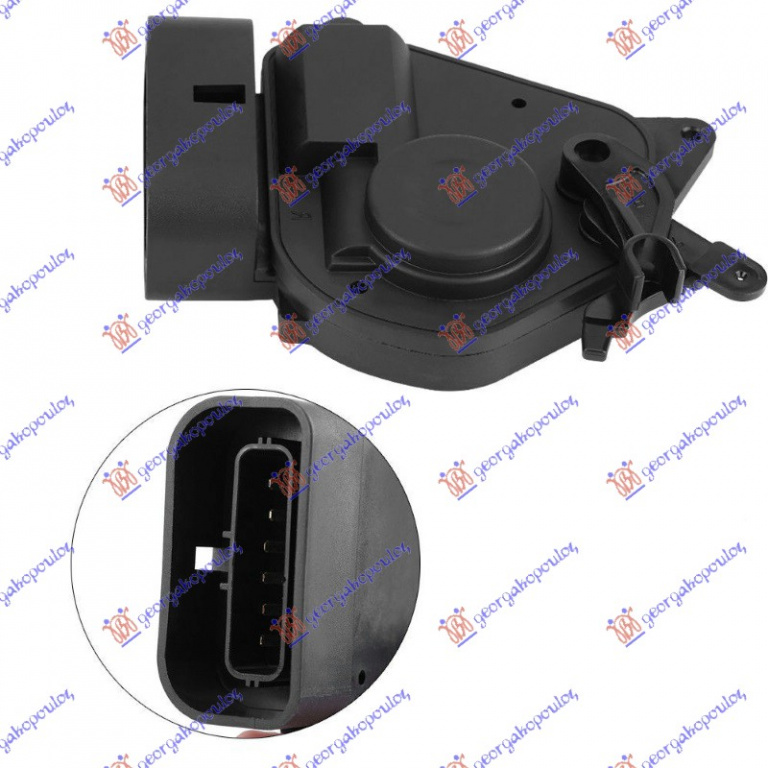 Broasca usa fata (6pin) stanga pentru Toyota Rav 4 (Xa20) 2000, 2001, 2002, 2003, 2004, 2005