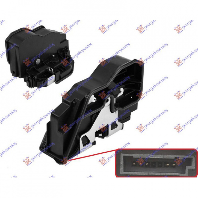 BROASCA USA FATA BMW SERIE 2 F22 2014-> Broasca usa fata inchidere centralizata dreapta PIESA NOUA ANI 2014 2015 2016 2017 2018