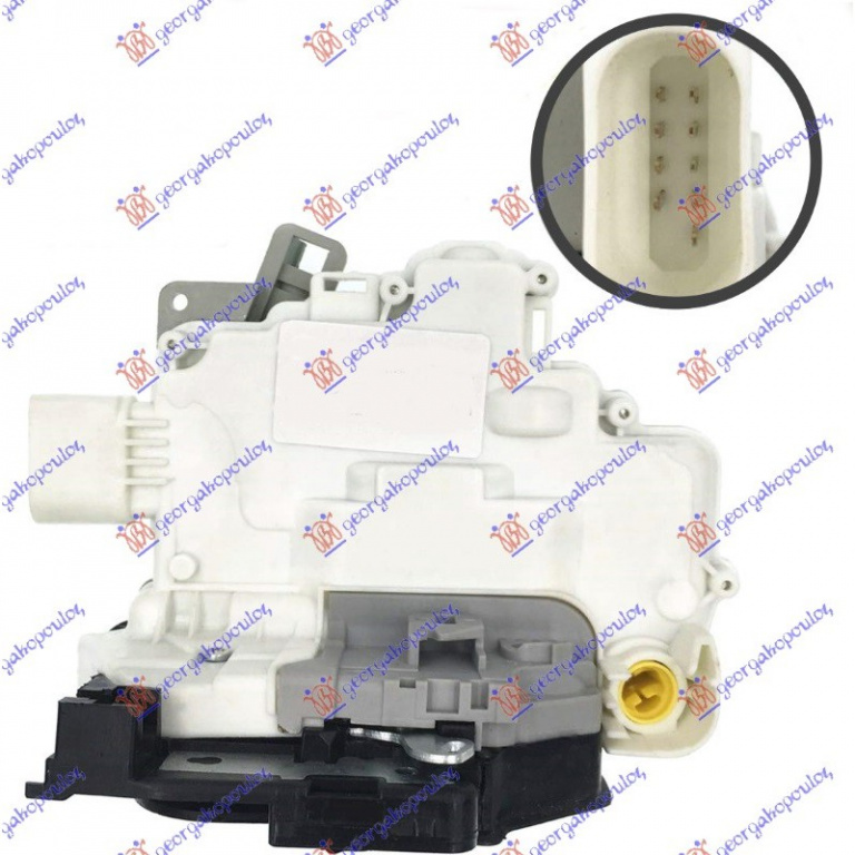BROASCA USA FATA VW PASSAT B6 2005->2010 Broasca usa fata inchidere centralizata (9pin) (A QUALITY) stanga PIESA NOUA ANI 2005 2006 2007 2008 2009 2010