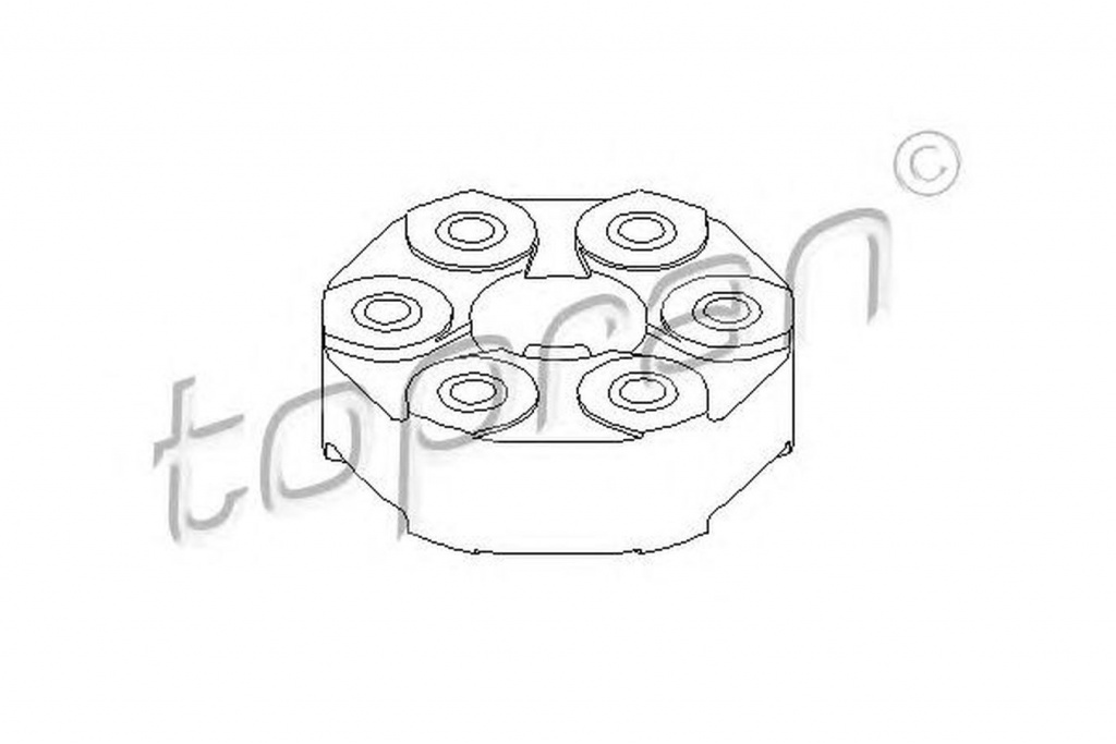 Bucsa cardan BMW 3 E46 TOPRAN 500290