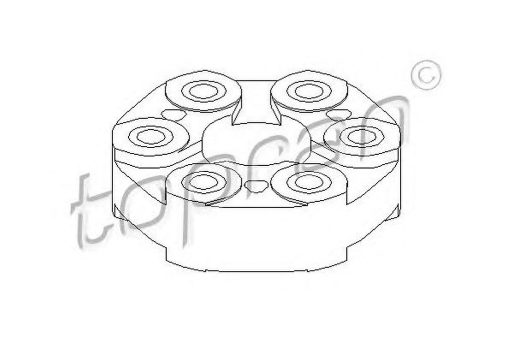 Bucsa cardan BMW 3 Touring E46 TOPRAN 500291