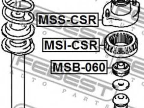 Bucsa distantier amortizor MITSUBISHI MIRAGE limuzina - Cod intern: W20153739 - LIVRARE DIN STOC in 24 ore!!!