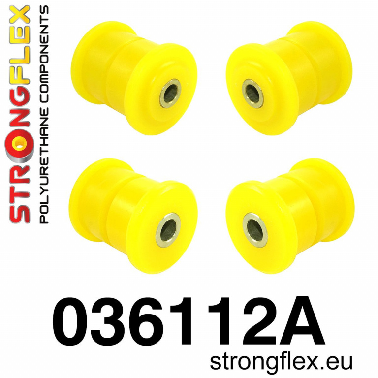 Bucsa poliuretan Rear lower trailing arm bush kit sport