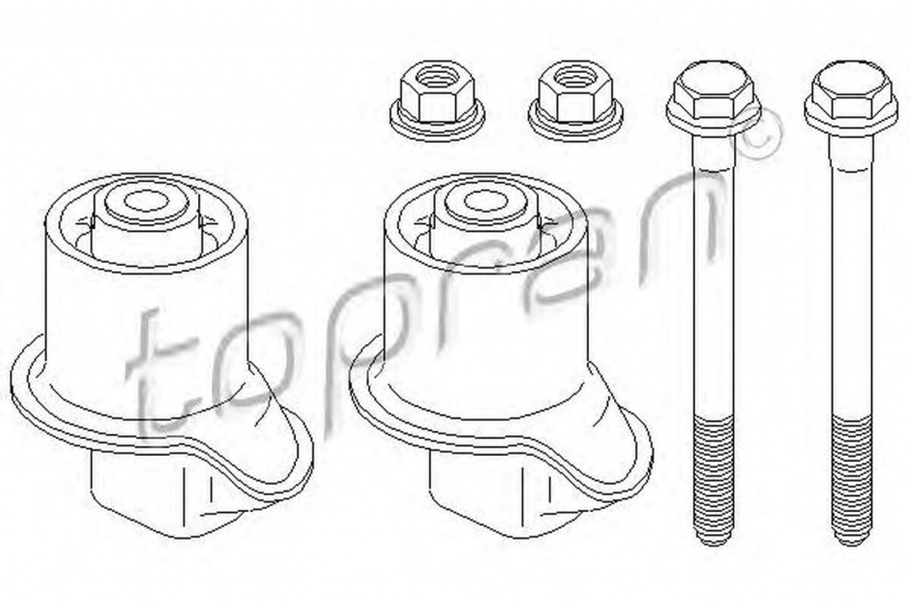 Bucsa punte spate VW VENTO 1H2 TOPRAN 111007