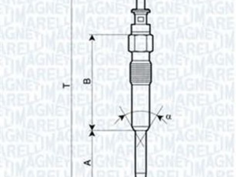 Bujie incandescenta BMW 3 E90 MAGNETI MARELLI 062900039304