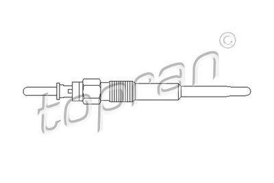 Bujie incandescenta BMW 3 E90 TOPRAN 500648 PieseD