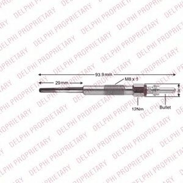 Bujie incandescenta CHEVROLET LACETTI J200 DELPHI HDS426