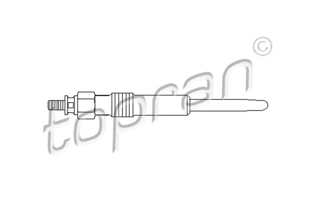 Bujie incandescenta CITROEN SAXO S0 S1 TOPRAN 7202