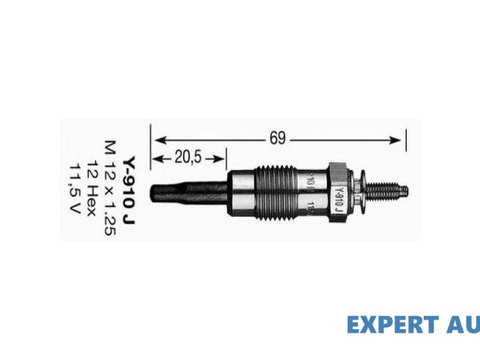 Bujie incandescenta Ford ESCORT CLASSIC Turnier (ANL) 1999-2000 #2 0100221144