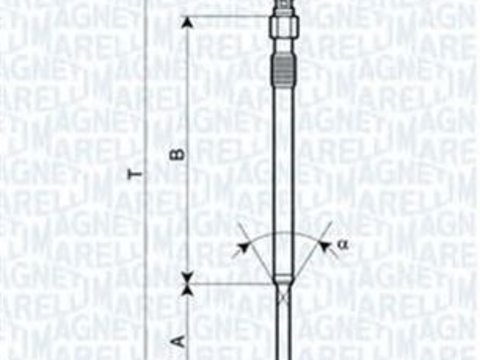 Bujie incandescenta IVECO DAILY V autobasculanta MAGNETI MARELLI 062900060304