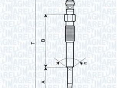 Bujie incandescenta JAGUAR X-TYPE Estate (CF1_) (2003 - 2009) MAGNETI MARELLI 062900080304