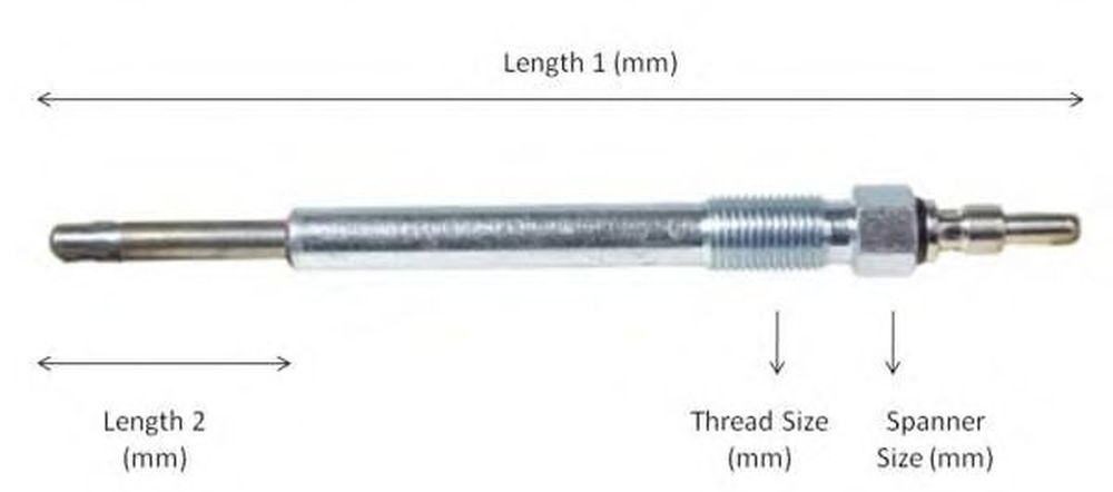 Bujie incandescenta MERCEDES-BENZ C-CLASS T-Model S203 LUCAS DIESEL LP055