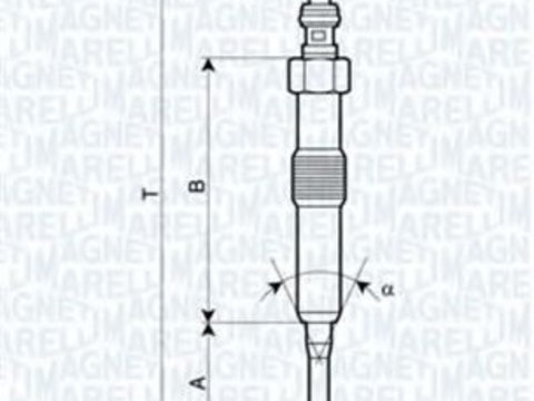 Bujie incandescenta NISSAN JUKE (F15) (2010 - 2016) MAGNETI MARELLI 062900089304 piesa NOUA