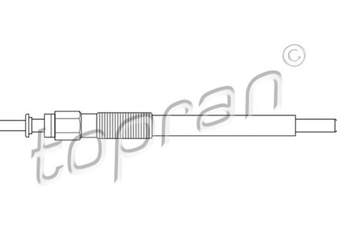 Bujie incandescenta OPEL ASTRA H combi L35 TOPRAN 207131 PieseDeTop