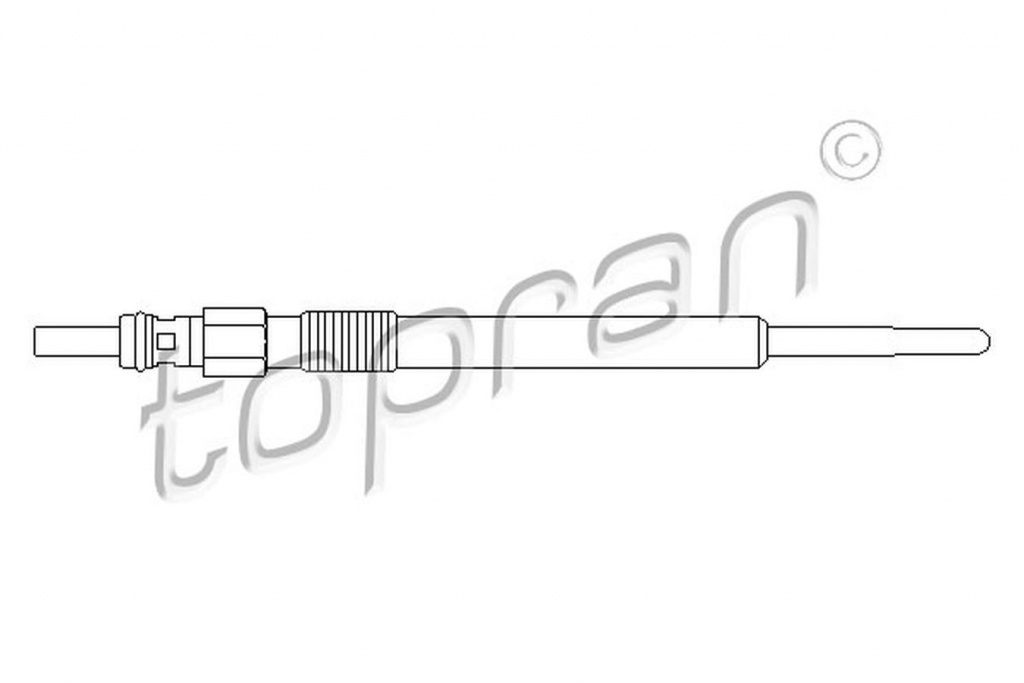 Bujie incandescenta OPEL TIGRA TwinTop TOPRAN 207131