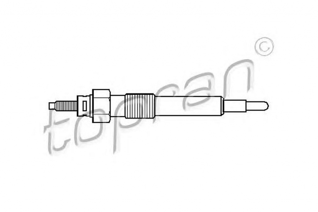 Bujie incandescenta OPEL VECTRA B 36 TOPRAN 205667 PieseDeTop