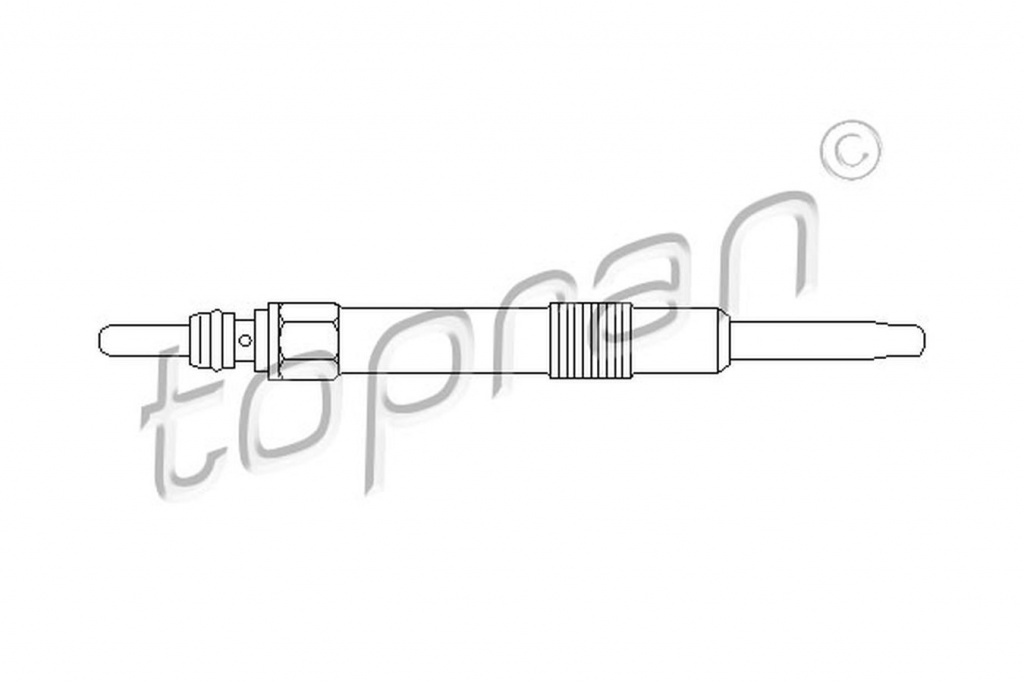 Bujie incandescenta OPEL VECTRA C TOPRAN 207312 PieseDeTop