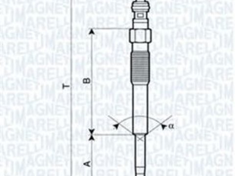 Bujie incandescenta PEUGEOT 4007 GP MAGNETI MARELLI 062900080304