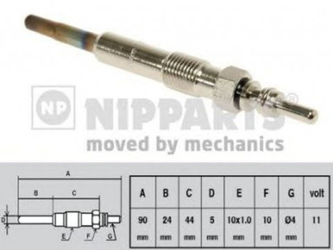 Bujie incandescenta RENAULT CLIO III BR0 1 CR0 1 TOPRAN 107119 PieseDeTop